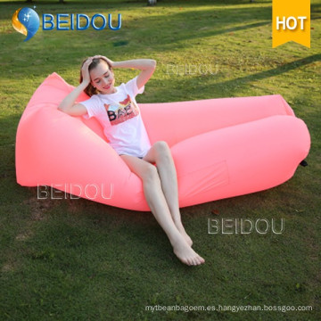 Lay Bag Inflable Sleeping Air Sofa Bolsa Al aire libre de la playa